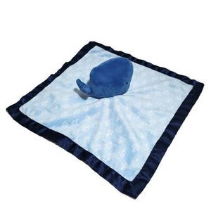 Cloud Island Whale Lovey Security Blanket Anchors